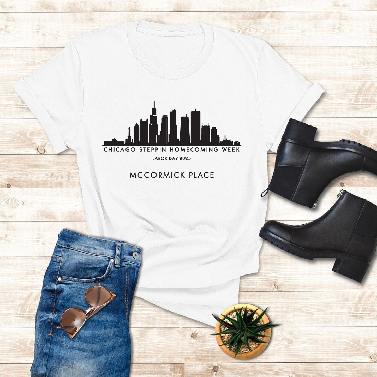 Chicago Steppers Event - Skyline Tee