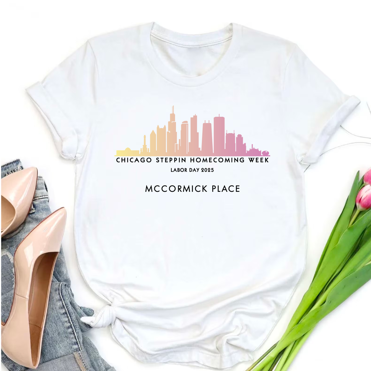 Chicago Steppers Event - Skyline Tee